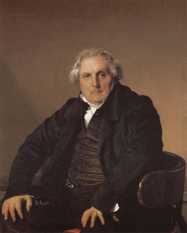 Jean-Auguste Dominique Ingres Portrait of Bier oil painting image